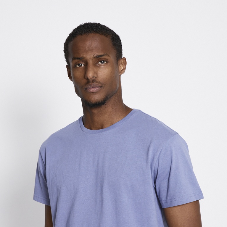 Basic tee "Marlon" Blue